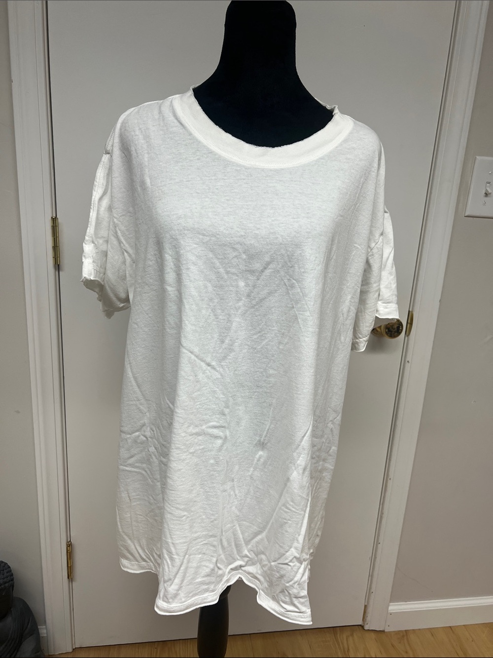 FP Movement by Free People White Short Sleeve Crew Tee